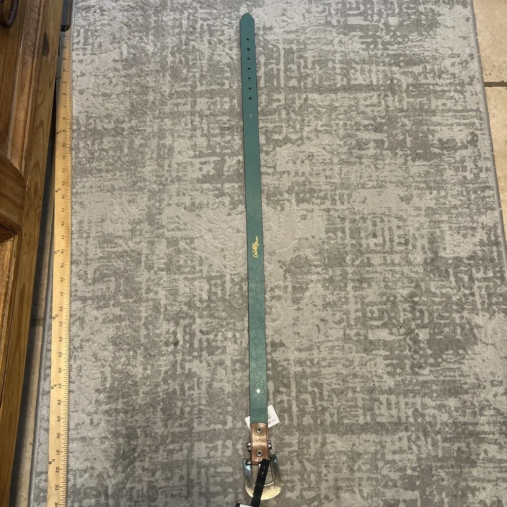 Western Brown Leather Belt  Girls Large 27